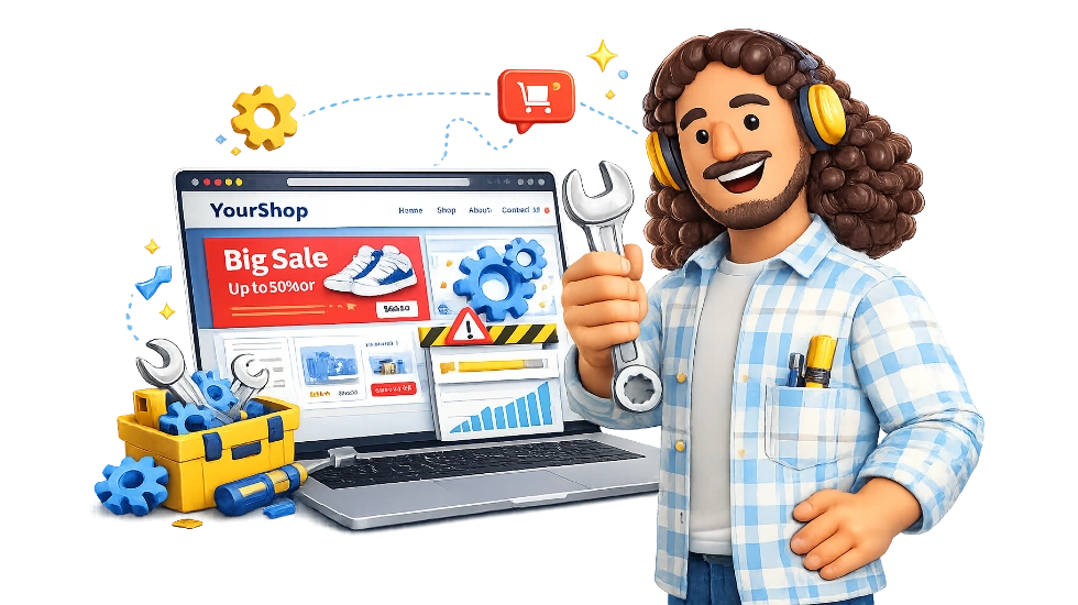 Maintenance de site web, Le Mans